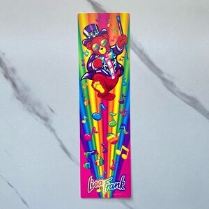 VTG Lisa Frank Hollywood Bear bookmark